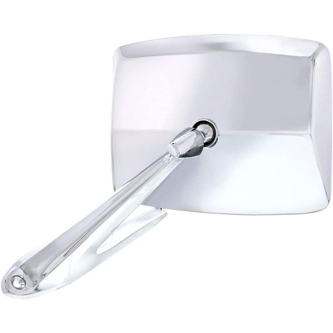 Driver Chrome Side Mirror w/LED Signal, 1968-77 Ford Bronco