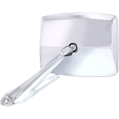 Driver Chrome Side Mirror w/LED Signal, 1968-77 Ford Bronco