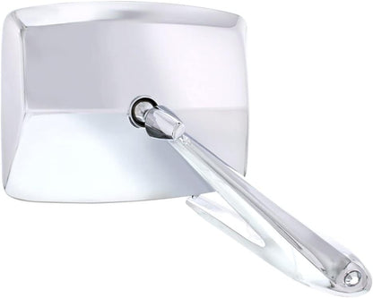 Driver and Passenger Chrome Side Mirrors w/LED Signal, 1968-77 Ford Bronco