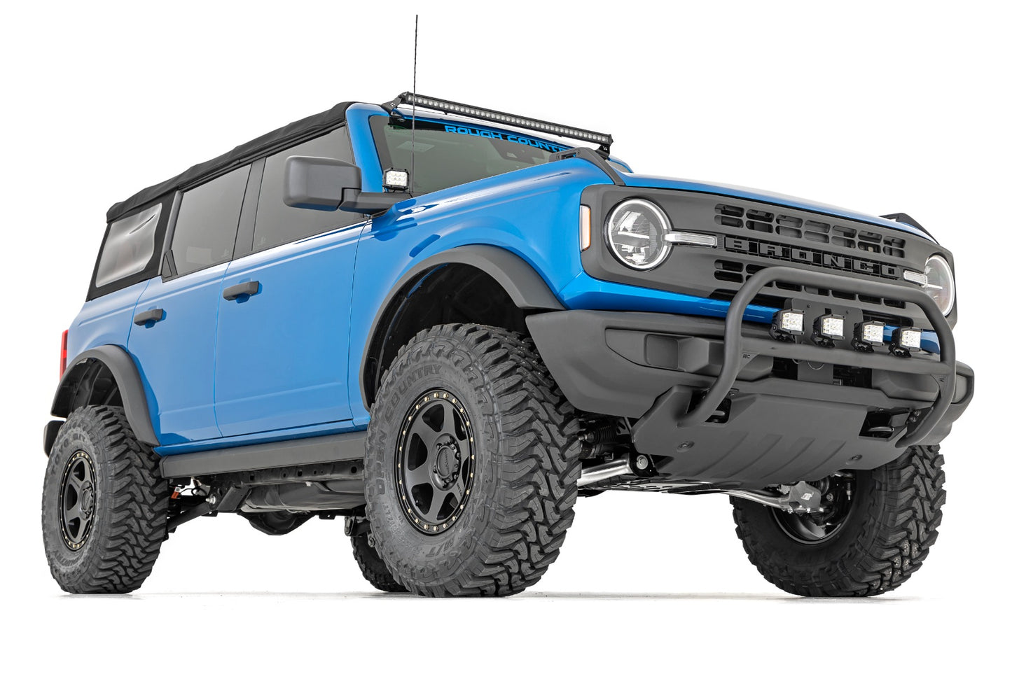 Nudge Bar w/3.5" Amber DRL,  2021+ Ford Bronco