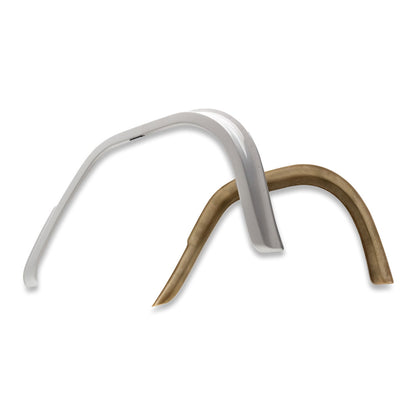 Fiberglass Rear Fender Flares w/Rivets & Welting, 1966-77 Ford Bronco