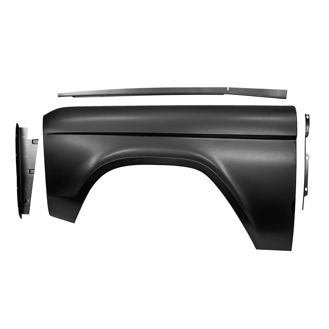 Builder Series, Driver Front Fender Unassembled, 1966-77 Ford Bronco