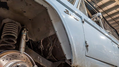 Fender Liners Set, Removable, 1966-77 Ford Bronco