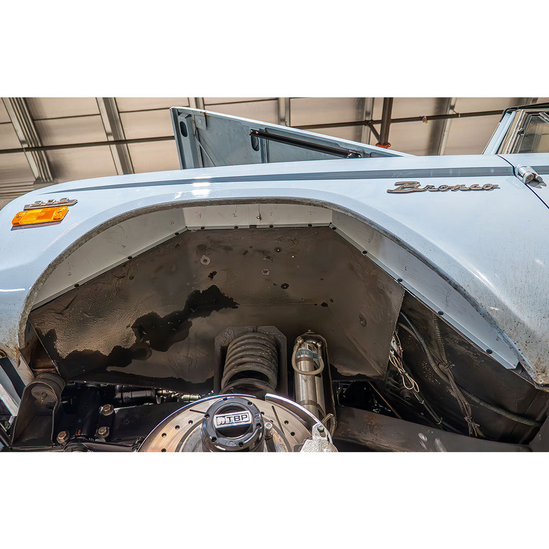 Fender Liners Set, Removable, 1966-77 Ford Bronco