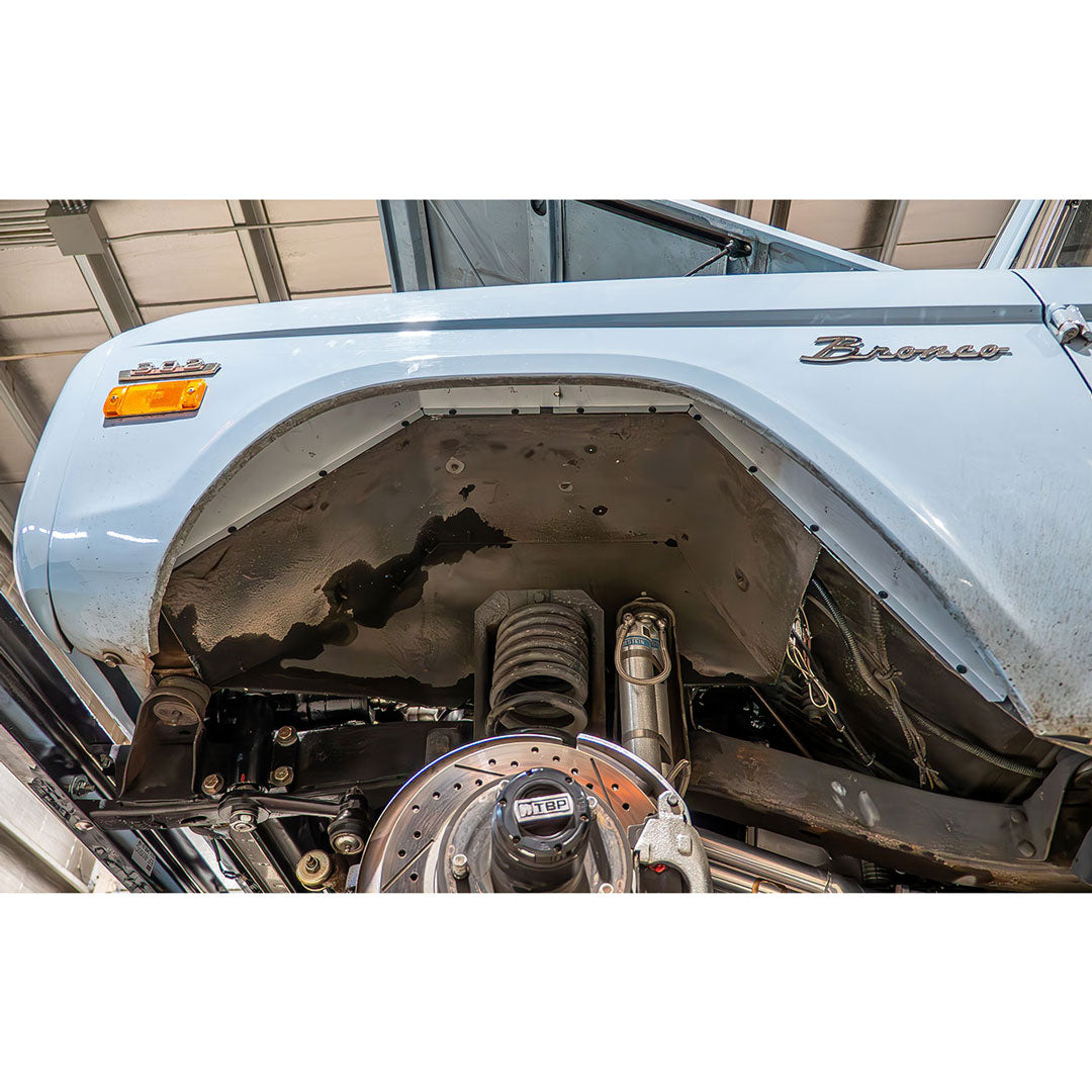 Fender Liners Set, Removable, 1966-77 Ford Bronco