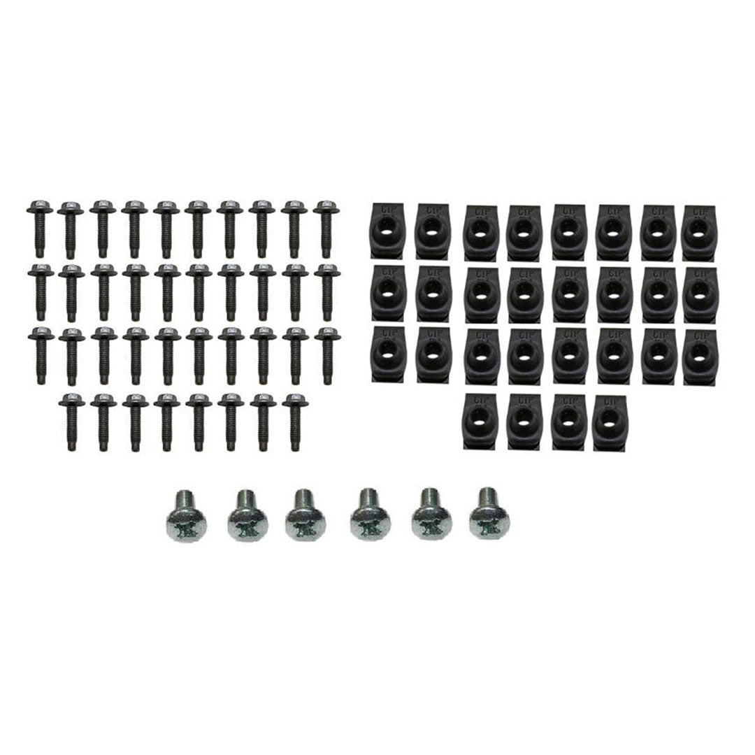 Fender and Grille Bolt and Clip Kit, 1966-77 Ford Bronco