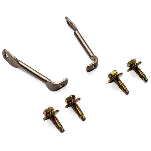 Stainless Front Fender Support Brackets, Pair, 1966-77 Ford Bronco