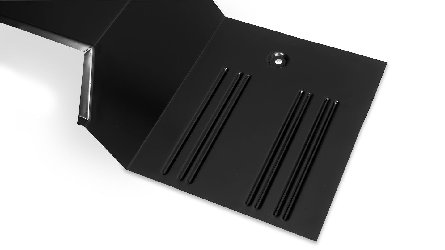 OE Style One-Piece Front Floor Pan with Transmission Tunnel, 1966-77 Ford Bronco