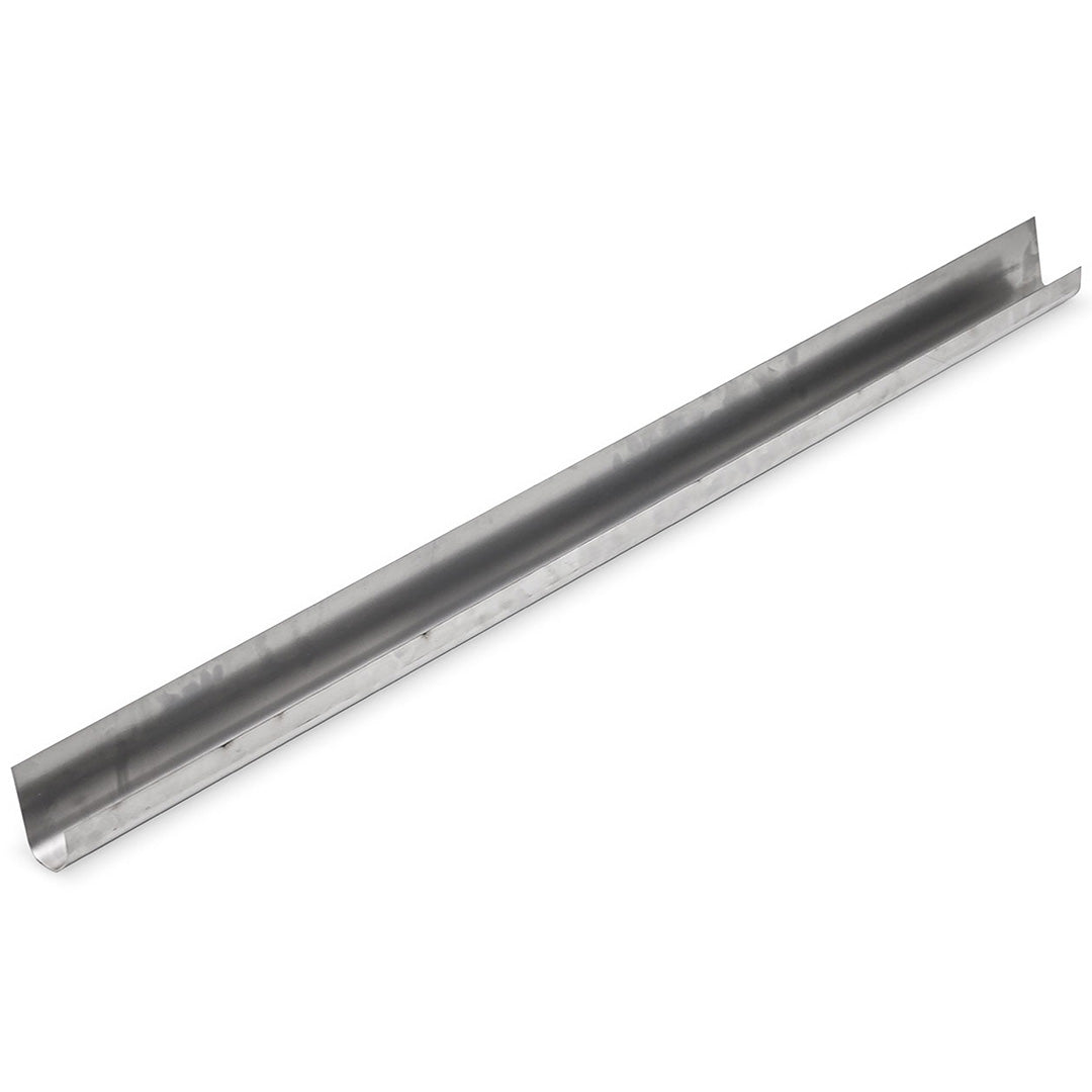 Bronze metal repair panel with bolt holes, side view for 1966-77 Ford Bronco