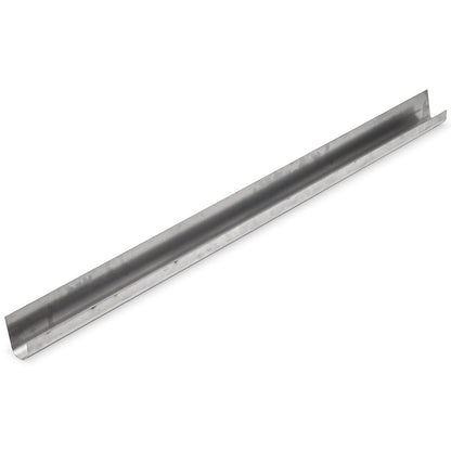 Bronze metal repair panel with bolt holes, side view for 1966-77 Ford Bronco