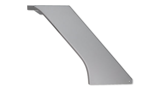 Bronze fuel filler neck extension for classic Ford Bronco, side view