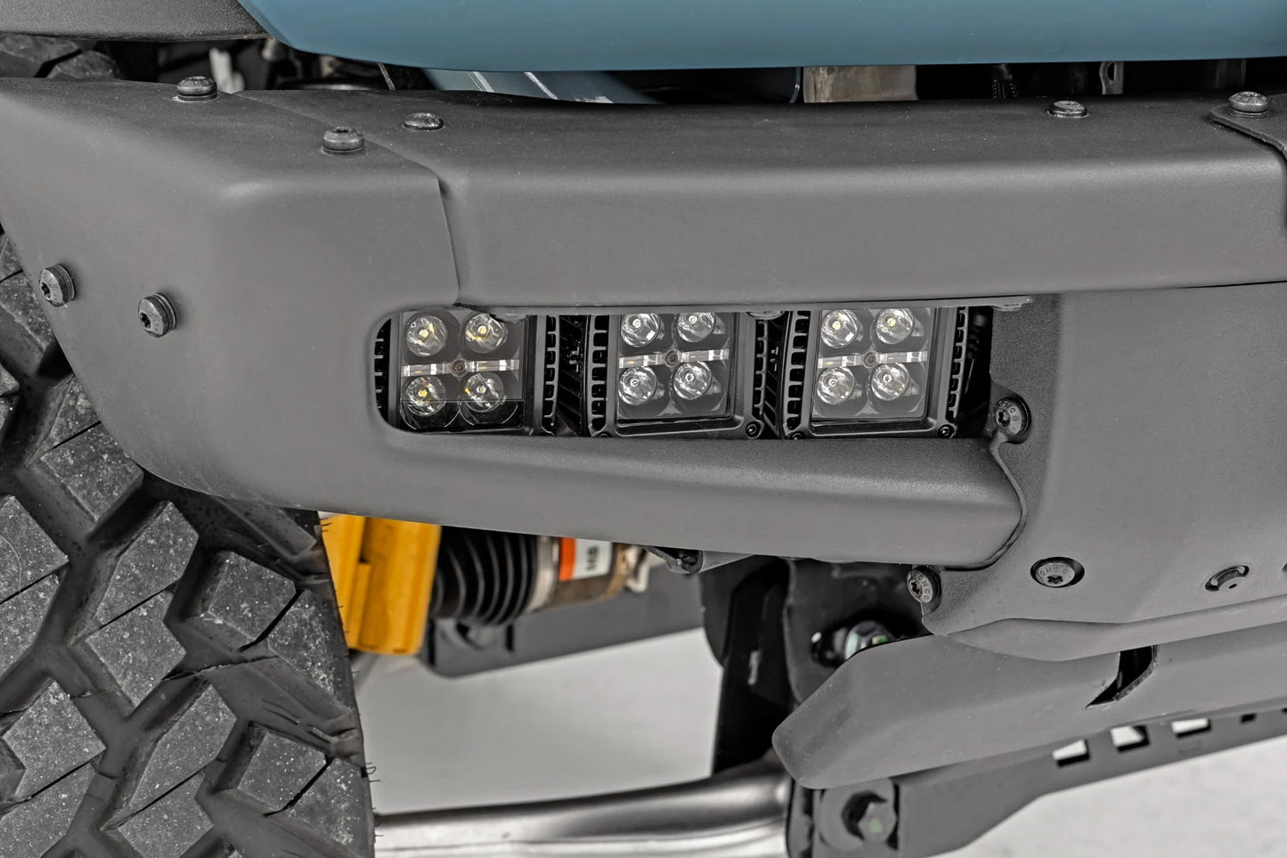 Triple LED Fog Light Kit, Spot/Flood, 2021+ Ford Bronco