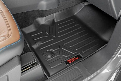 Floor Mats - Front & Rear, 4 Door, 2021+ Ford Bronco