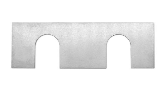 Stainless steel hood adjustment shim for classic Ford Bronco, side view
