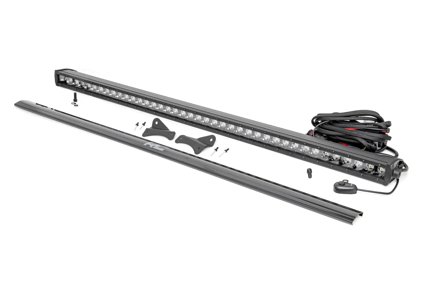 Roof Rack LED Light Kit - 40â€ Black Single Row, 2021+ Ford Bronco Sport