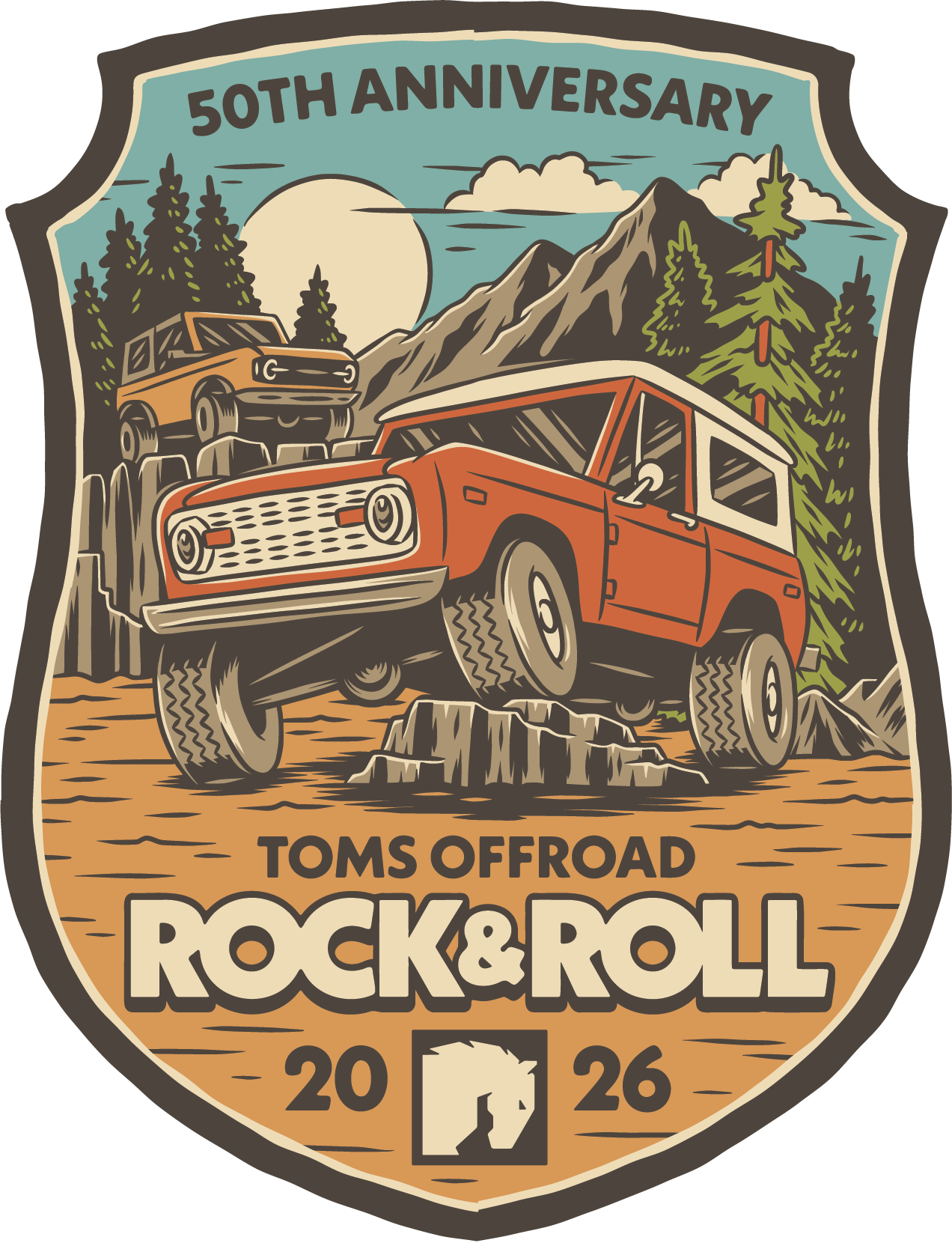 TOMS OFFROAD Rock & Roll Customer Appreciate Event T-Shirts