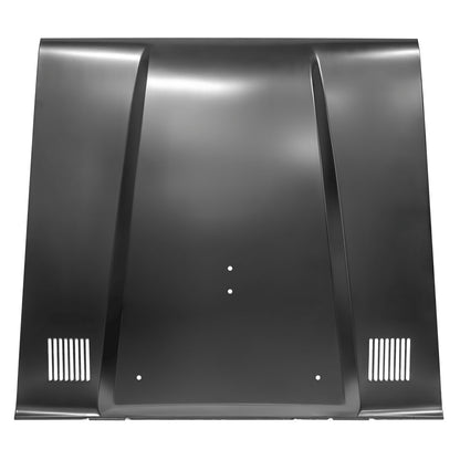 Steel Cowl Hood w/ Hinges, 1966-77 Ford Bronco
