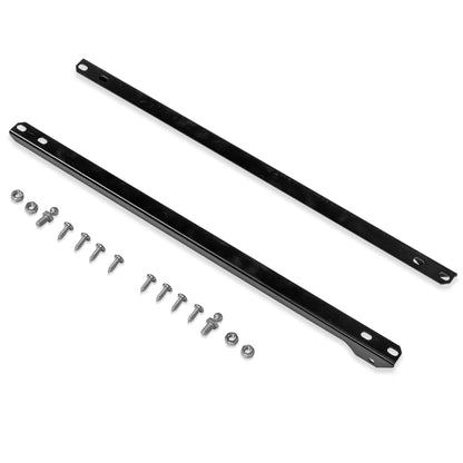 Deluxe Steel Hood Prop Kit w/ Stiffening Braces, 1966-77 Ford Bronco