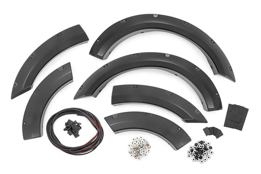 Pocket Fender Flares – Flat Black, 21-24 Bronco Sport