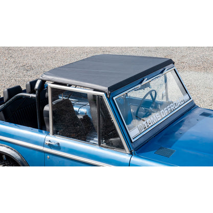 Interior Bar Top Skin, Standard Style Black, 1966-77 Ford Bronco