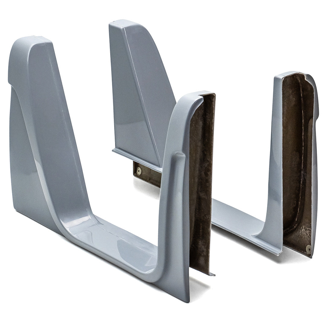 Fiberglass door insert with solid one-piece design for classic Ford Bronco, side view