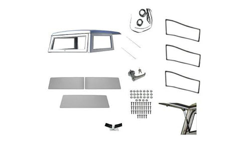 Complete Steel Hardtop Assembly - Ships Free to Lower 48