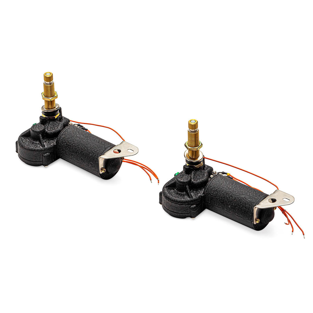Dual Electric Wiper Motor Conversion Kit with Arms & Blades, 1966-77 Ford Bronco
