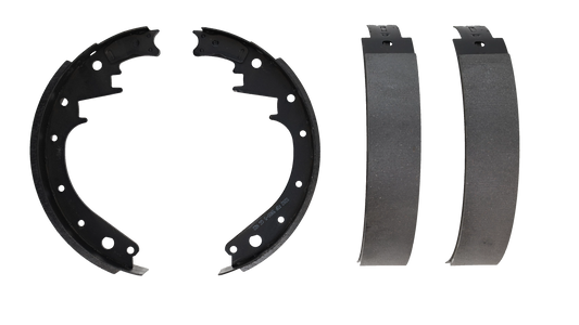 Front Drum Brake Shoes, 11" x 2"