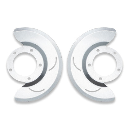 Front Disc Brake Dust Shields (Pair), 1976-79 Ford Bronco
