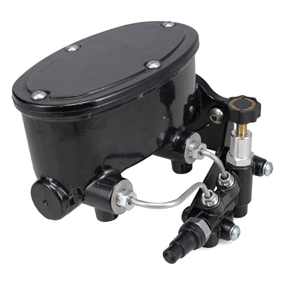 Stainless Brake Line Kit for Billet Master Cylinder & Adjustable Proportioning Valve, Left or Right
