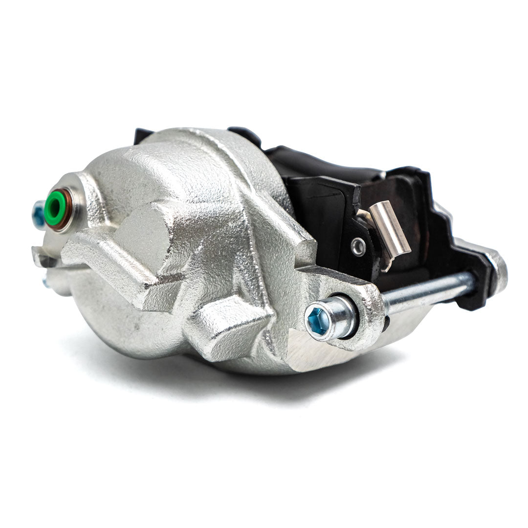 Front Brake Caliper w/Pads for Disc Conversion, Driver Side, 1966-75 Ford Bronco