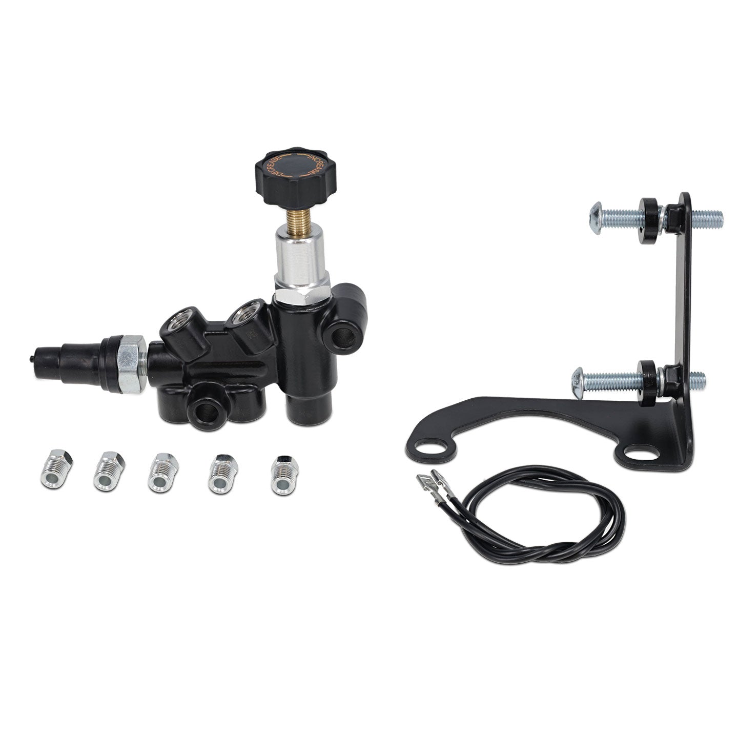 Adjustable Proportioning Valve with Master Cylinder Mount Bracket