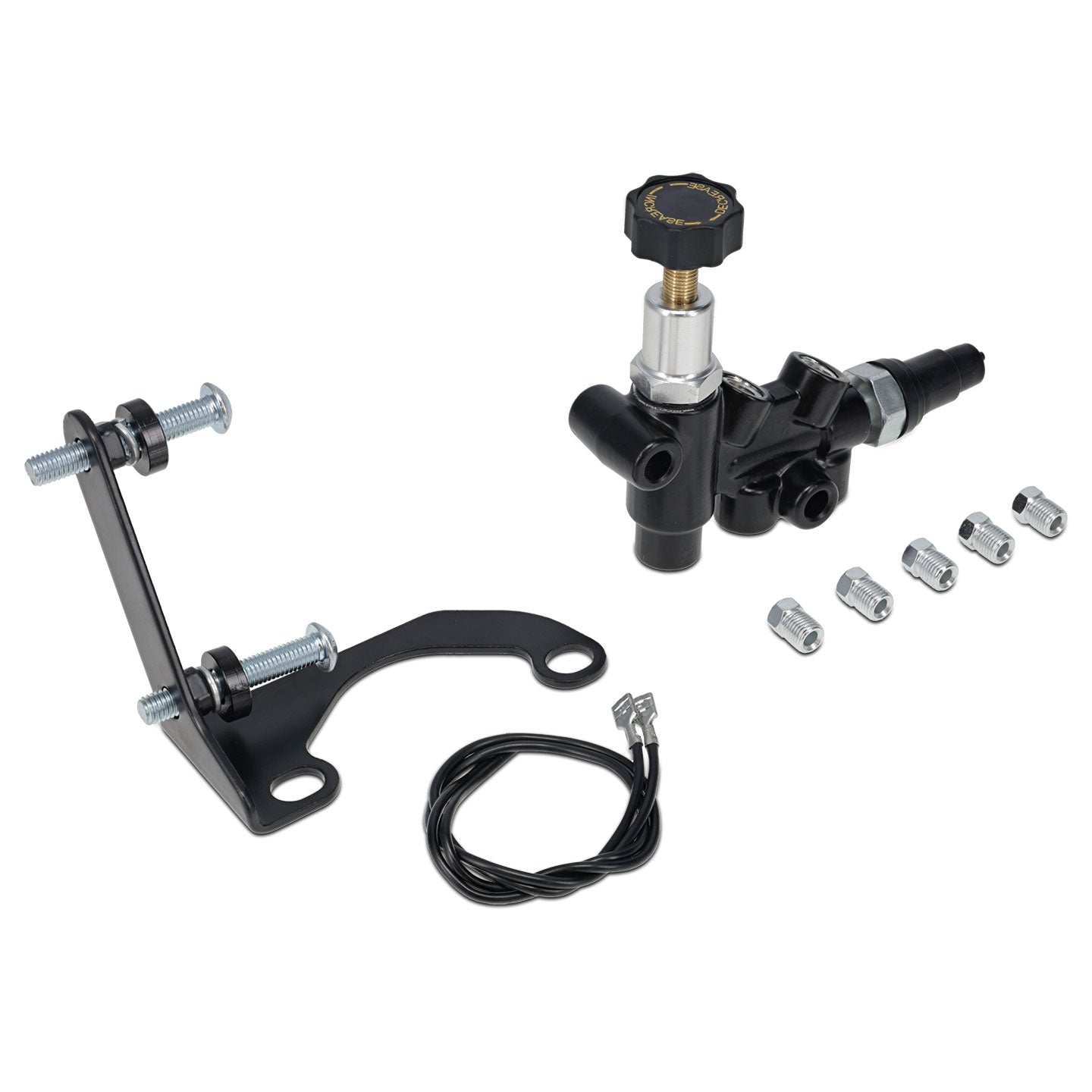 Adjustable Proportioning Valve with Master Cylinder Mount Bracket