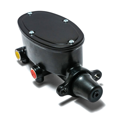 Black Billet Aluminum Master Cylinder, 1 1/8" Bore, 1966-77 Ford Bronco