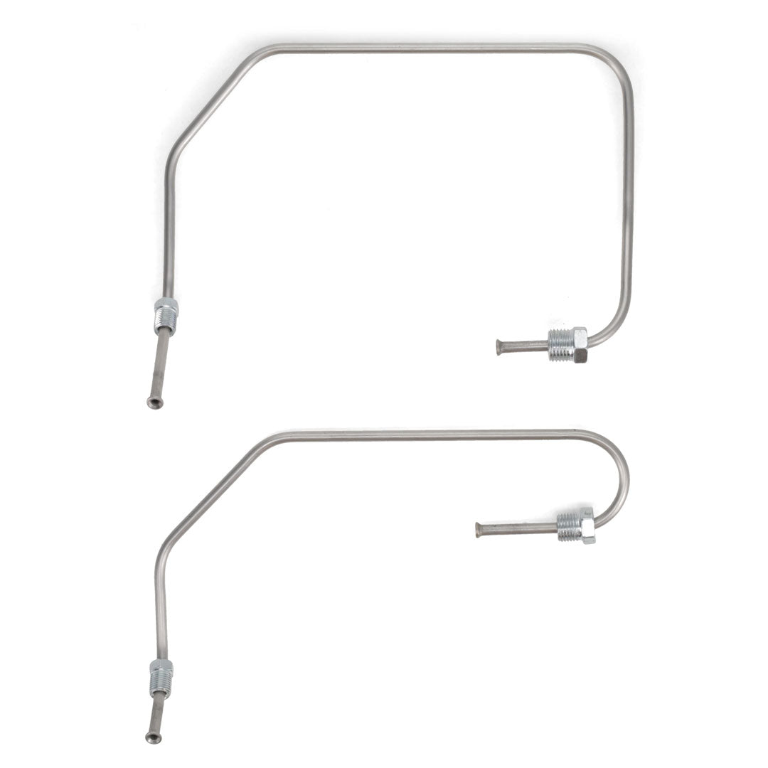 Stainless Brake Line Kit for Billet Master Cylinder & Adjustable Proportioning Valve, Left or Right