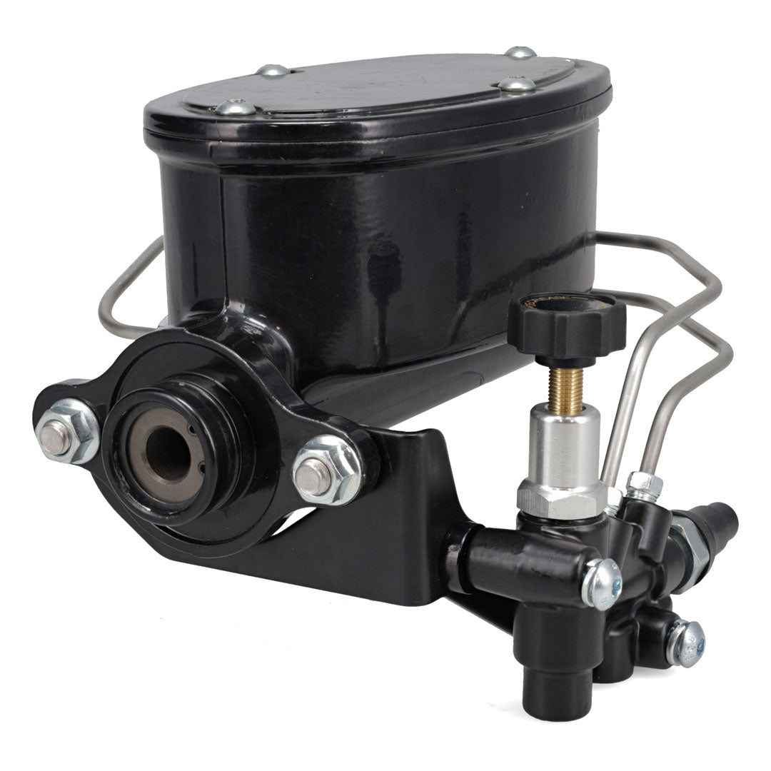Stainless Brake Line Kit for Billet Master Cylinder & Adjustable Proportioning Valve, Left or Right