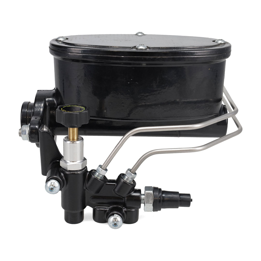 Stainless Brake Line Kit for Billet Master Cylinder & Adjustable Proportioning Valve, Left or Right