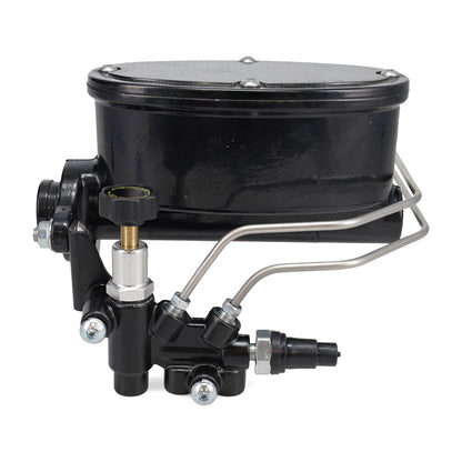 Stainless Brake Line Kit for Billet Master Cylinder & Adjustable Proportioning Valve, Left or Right