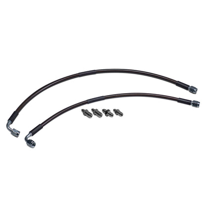 Power Brake Braided Master Cylinder Line Kits, 1966-77 Ford Bronco