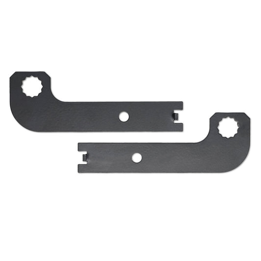Brake line brackets for Extended and HD radius arms Dana 30/44, Pair