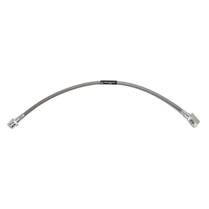 Front Outer Brake Caliper Hose w/ CHEVY Conversion - Braided Stainless, Disc