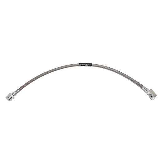Front Outer Brake Caliper Hose w/ CHEVY Conversion - Braided Stainless, Disc