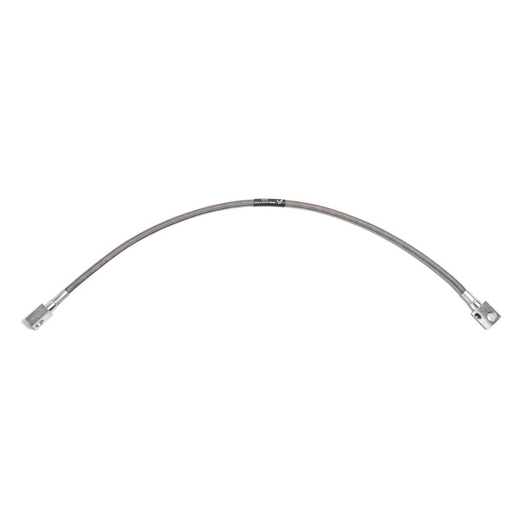 Rear Center Brake Hose, Braided Stainless, 1966-77 Ford Bronco & 1976-79 Ford Trucks