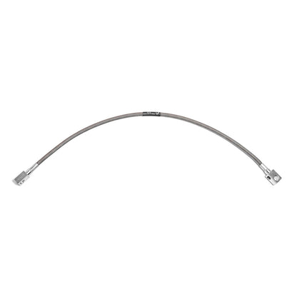 Rear Center Brake Hose, Braided Stainless, 1966-77 Ford Bronco & 1976-79 Ford Trucks
