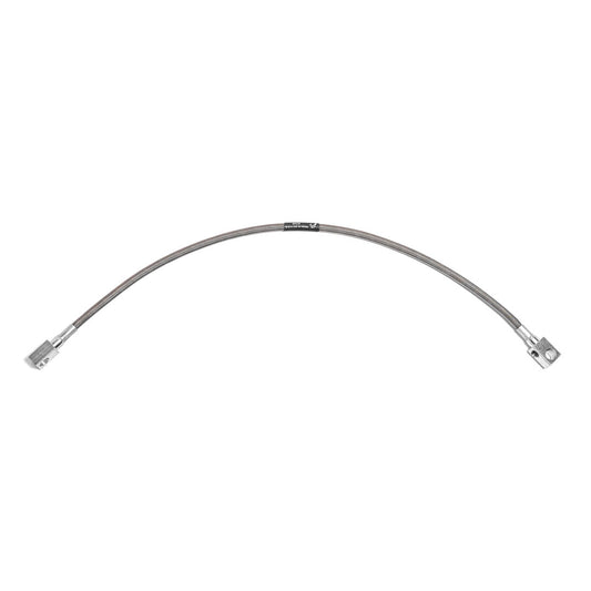 Rear Center Brake Hose, Braided Stainless, 1966-77 Ford Bronco & 1976-79 Ford Trucks