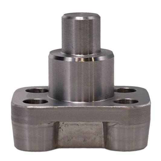 Black steel king pin for Dana 44 front axle, side view