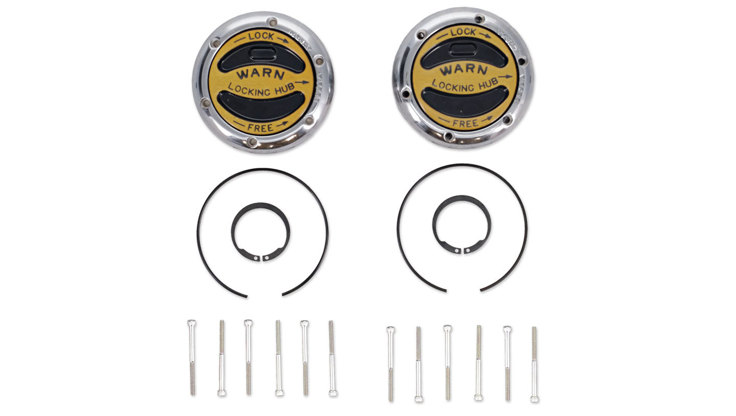 Warn Premium Locking Manual Hubs for 19 spline Dana 30/44