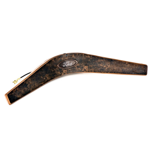 Horn Pad for 74-77 Ford Bronco Steering Wheel, WALNUT Woodgrain Finish