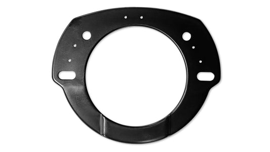 Black rubber steering column boot retainer for classic Ford Bronco, side view