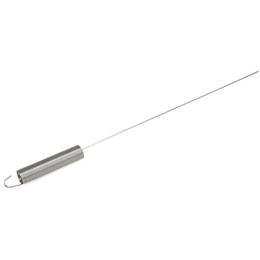 Bronze clutch and brake return spring with coiled design, side view